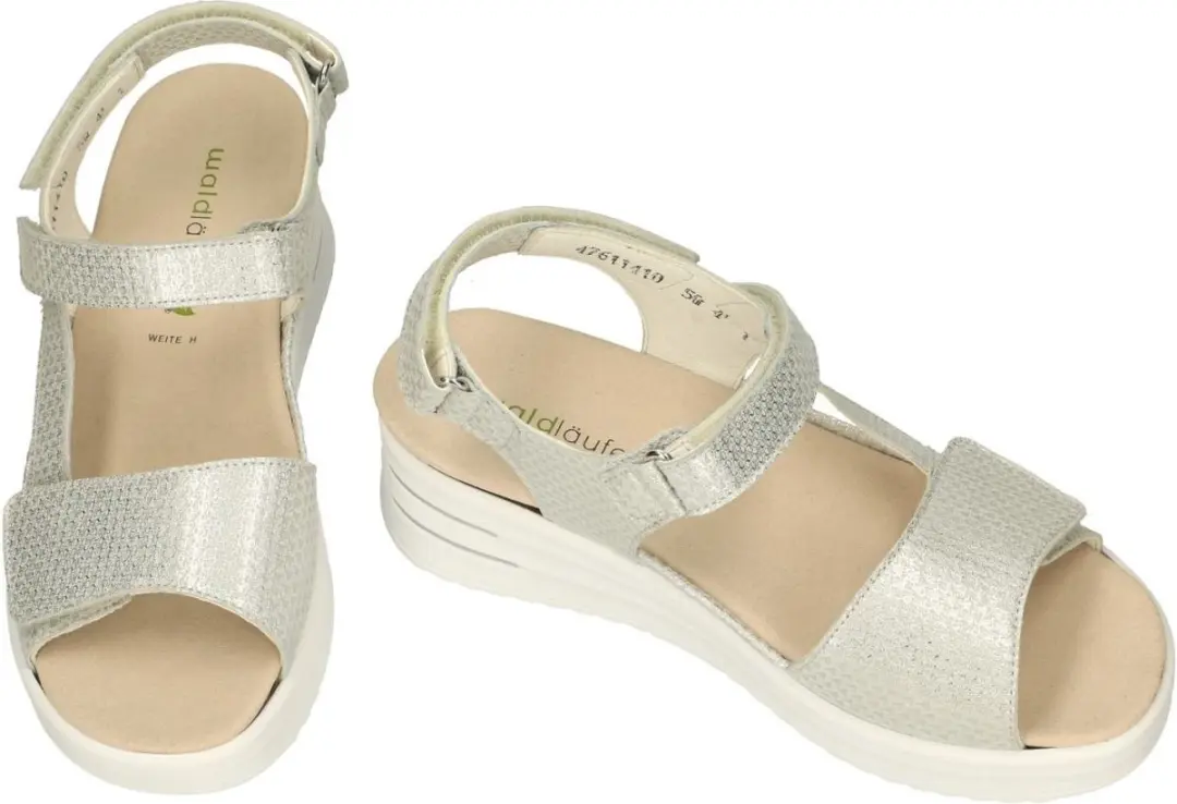 Waldläufer 795008 H-Dina Sandalen - Metallics 38.5
