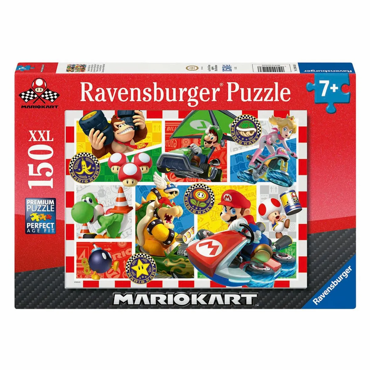 Ravensburger Mario Kart Legpuzzel 150 XXL-Stukjes - Meerkleurig