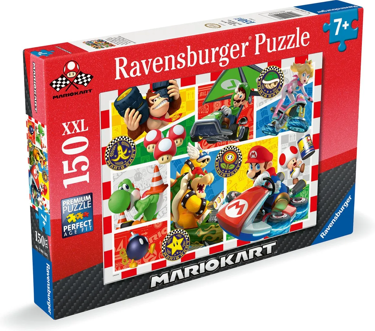 Ravensburger Mario Kart Legpuzzel 150 XXL-Stukjes - Meerkleurig
