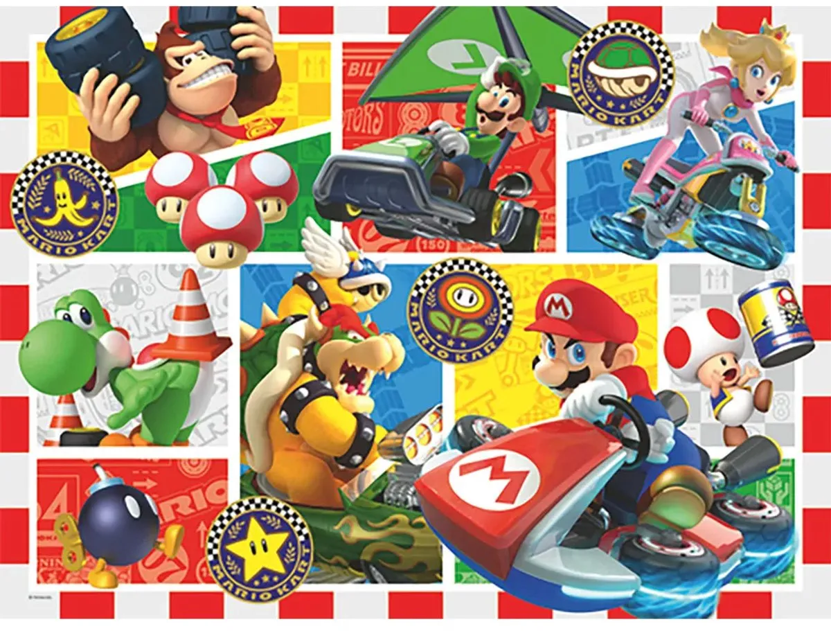 Ravensburger Mario Kart Legpuzzel 150 XXL-Stukjes - Meerkleurig