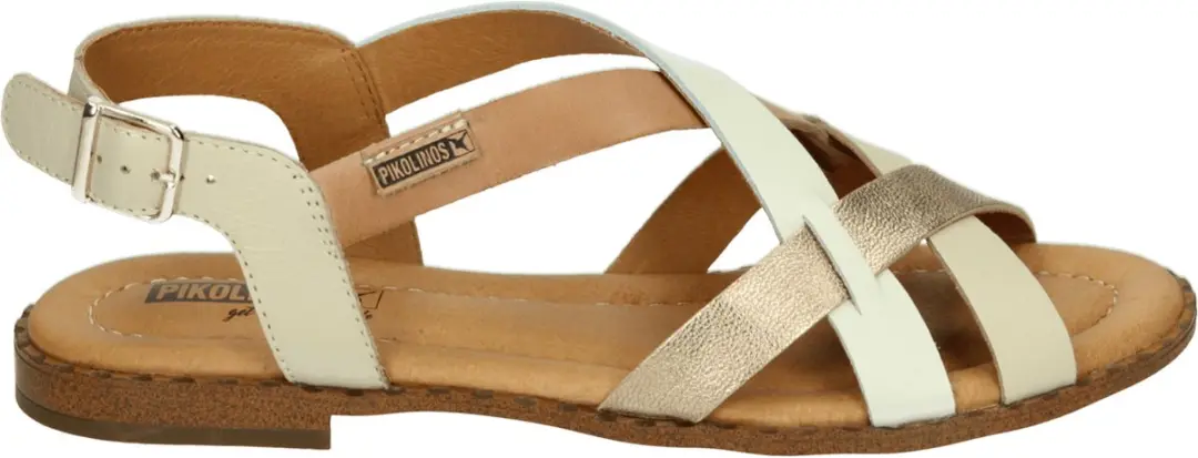 Pikolinos W0X-0556C3 Platte Sandalen - Bruin - Maat 39