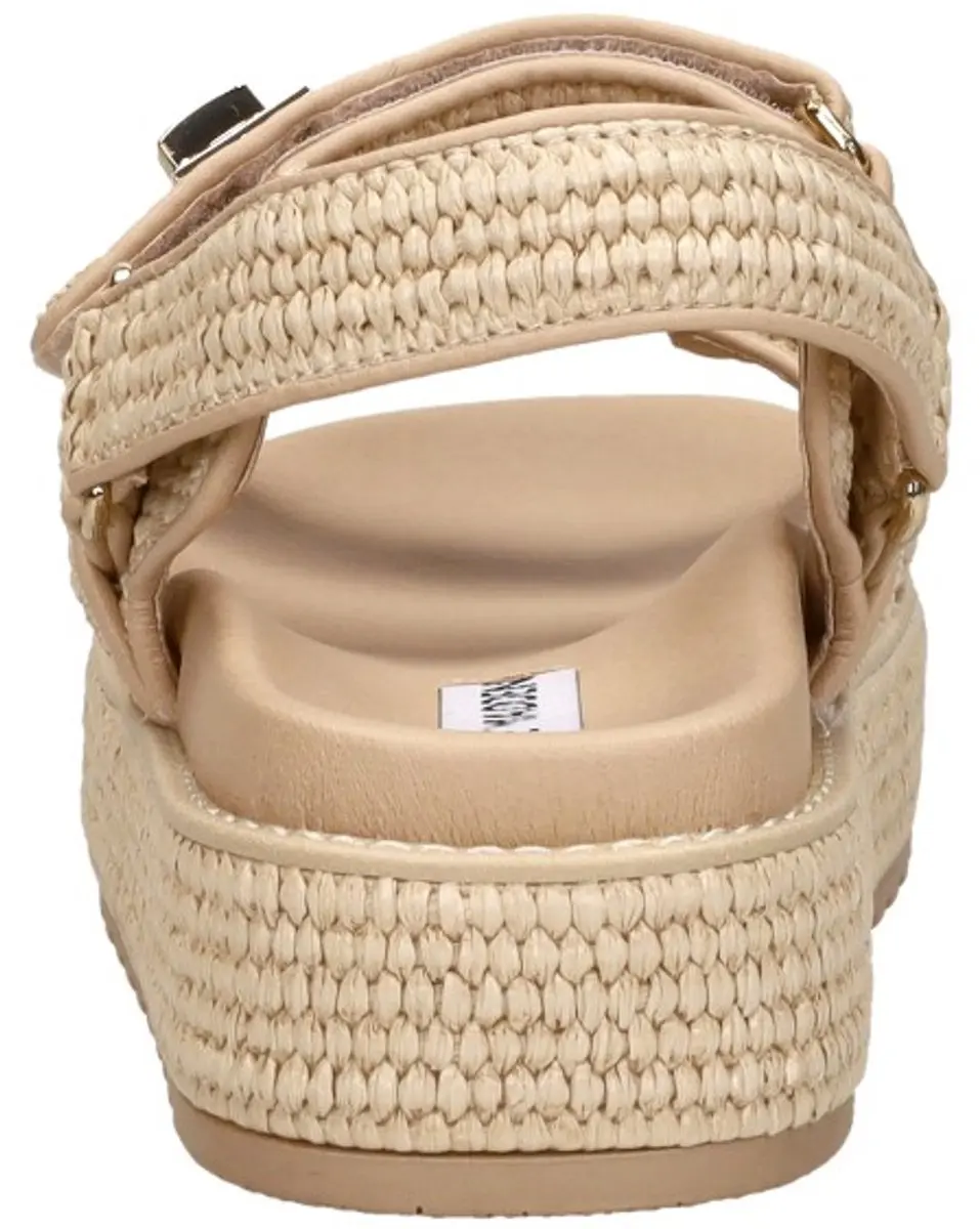 Steve Madden Bigmona Plateau Sandalen - Beige 36