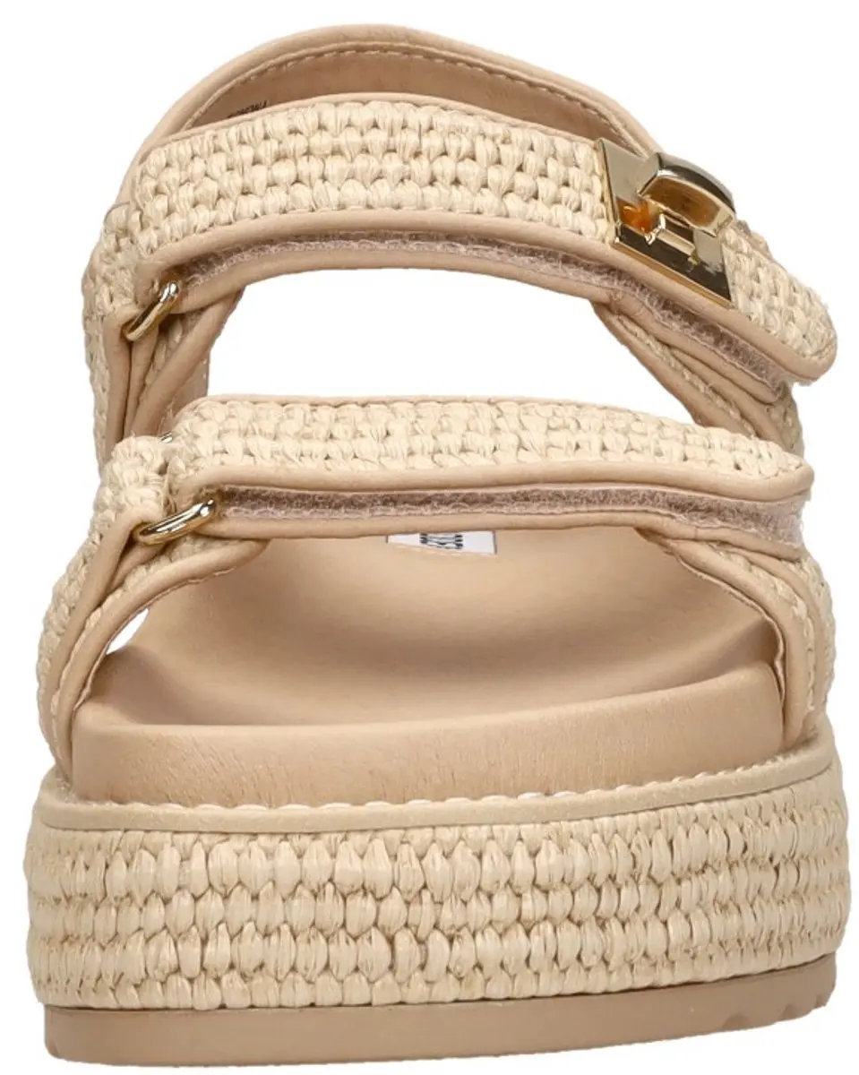 Steve Madden Bigmona Plateau Sandalen - Beige 36 - afbeelding 6 van 6