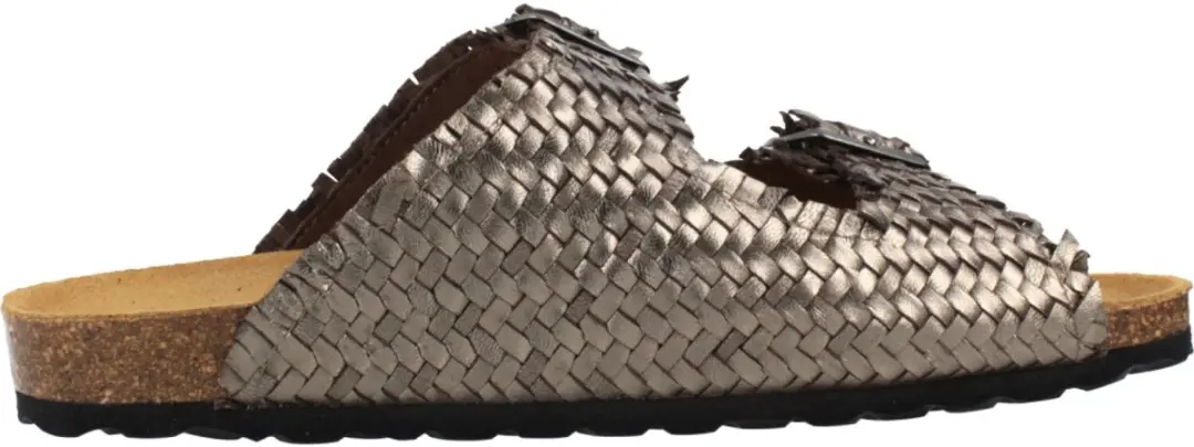 Damessandaal met BIO-stijl gespen