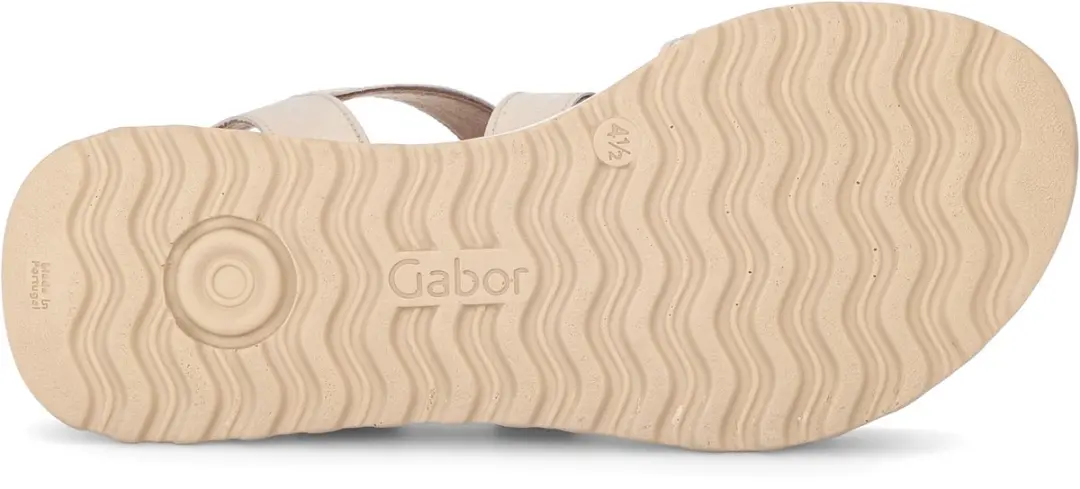 Gabor 848 Sandalen - Dames - Beige - Maat 40