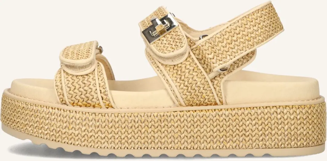 Steve Madden Bigmona Sandalen - Beige Maat 40
