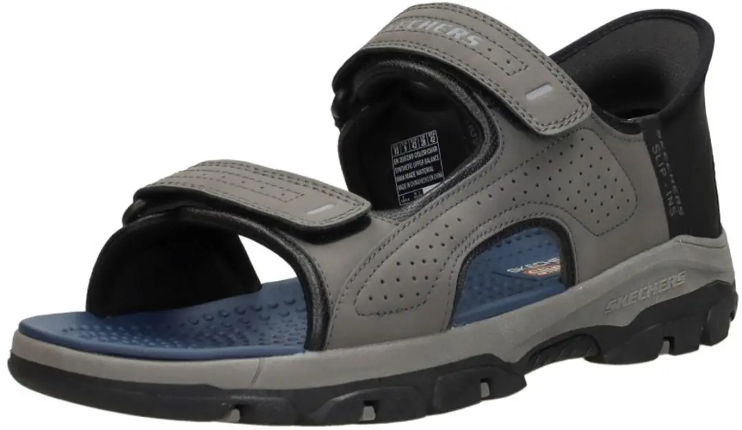 Skechers Tresmen Reece Sandalen 47.5 - Donkergrijs