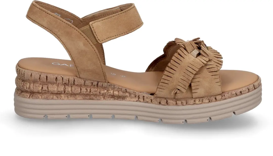 Gabor 704 Sandalen - Dames - Camel - Maat 40,5