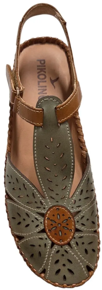 Pikolinos 655-0841C1 Platte Sandalen - Groen 41