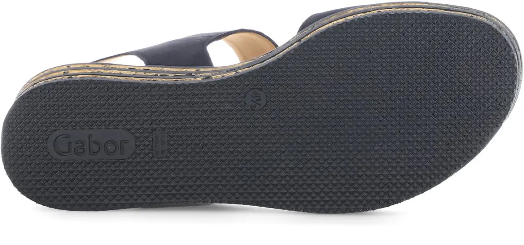 Gabor Damen Plateau Sandaal 39 - Donkerblauw