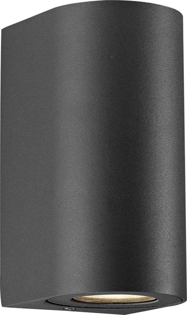 Nordlux Canto Wandlamp 2x28W - Zwart - afbeelding 5 van 6
