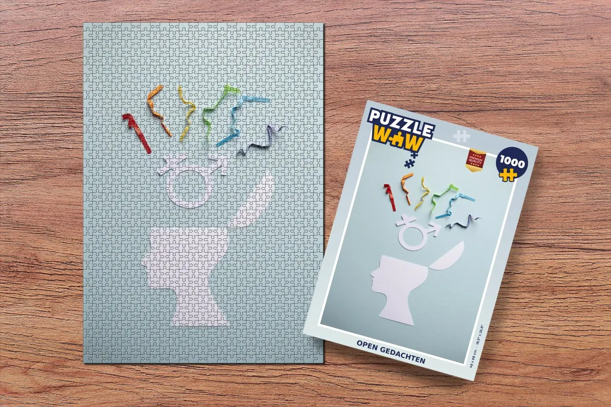 PuzzleWow Legpuzzel 1000 Stuks Multicolor