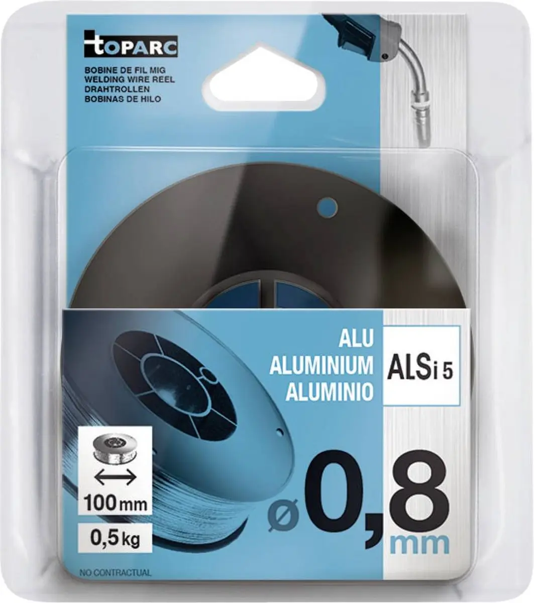 Gys Draadrol Aluminium Ø100mm Ø0,8mm 0,5kg Toparc 086685