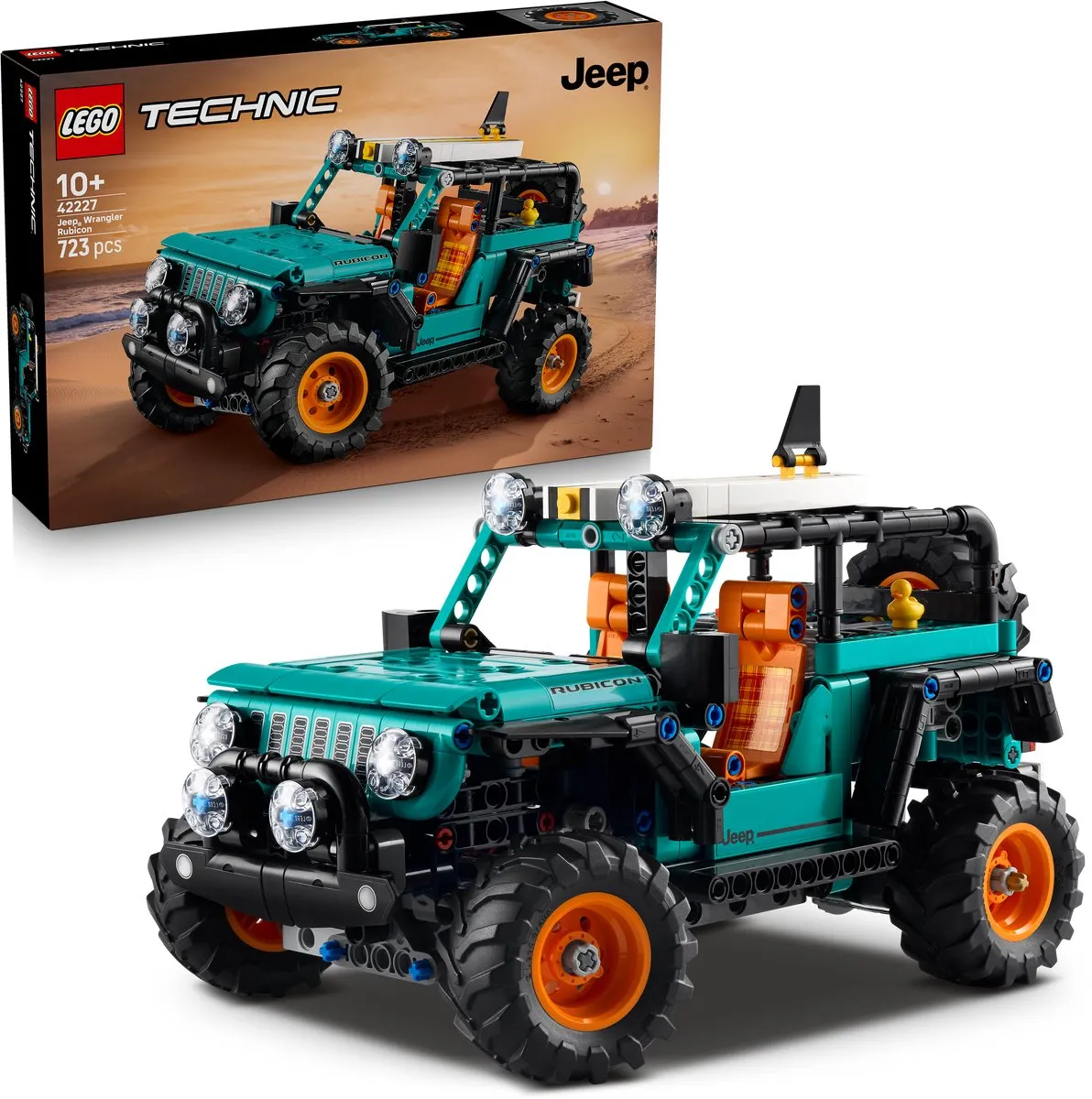 LEGO Technic Jeep Wrangler Rubicon 42227 Bouwpakket - 723 Stukken - Multicolor