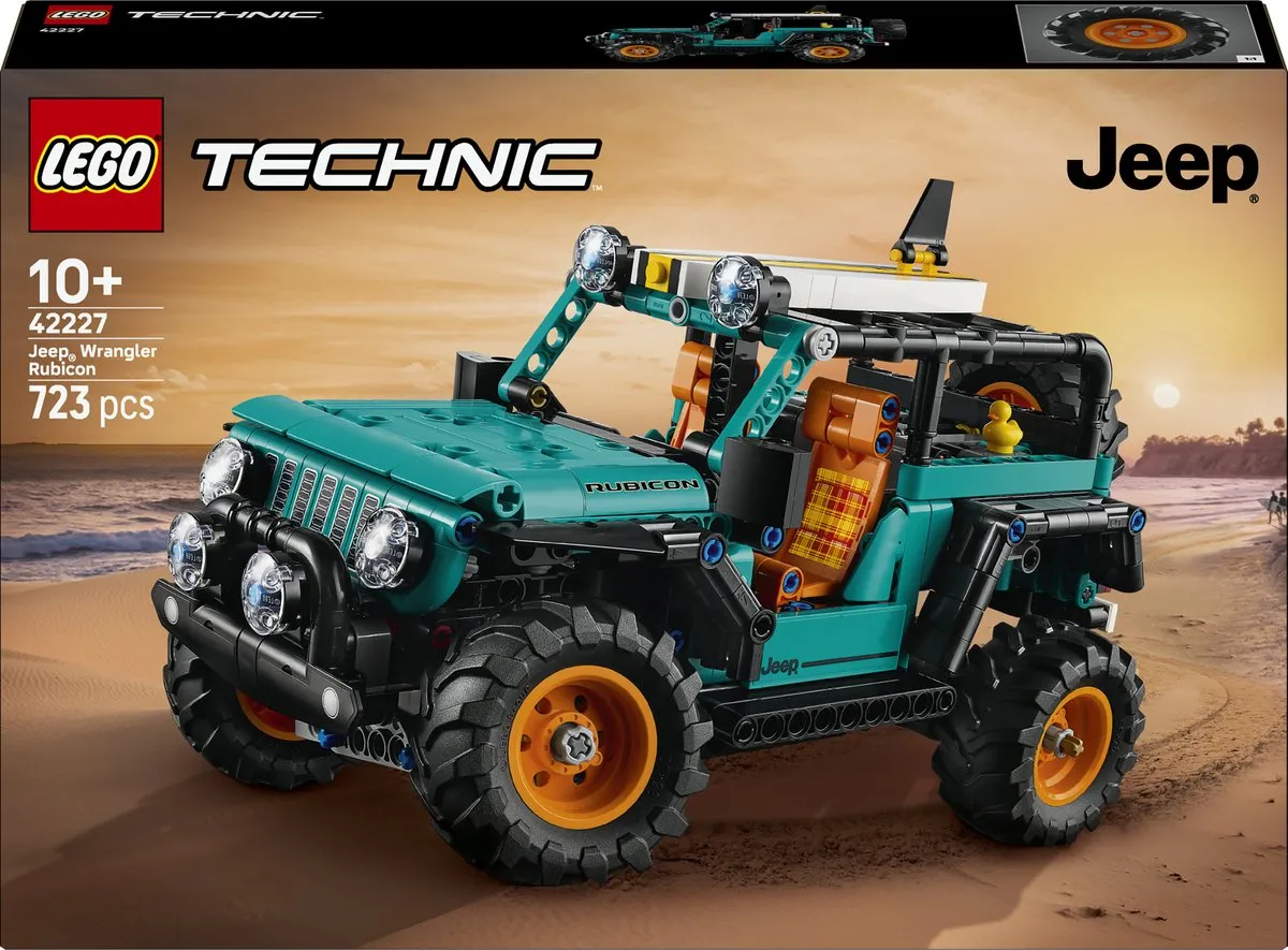 LEGO Technic Jeep Wrangler Rubicon 42227 Bouwpakket - 723 Stukken - Multicolor