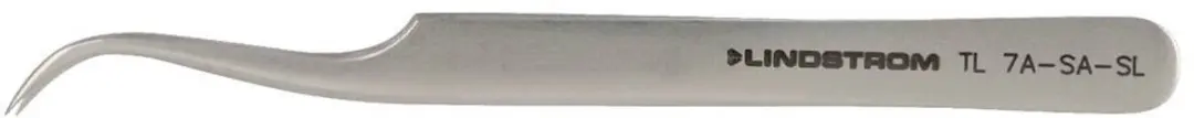 Bahco Lindström TL 7A-SA-SL Precisiepincet - 120mm - Spits & Gebogen