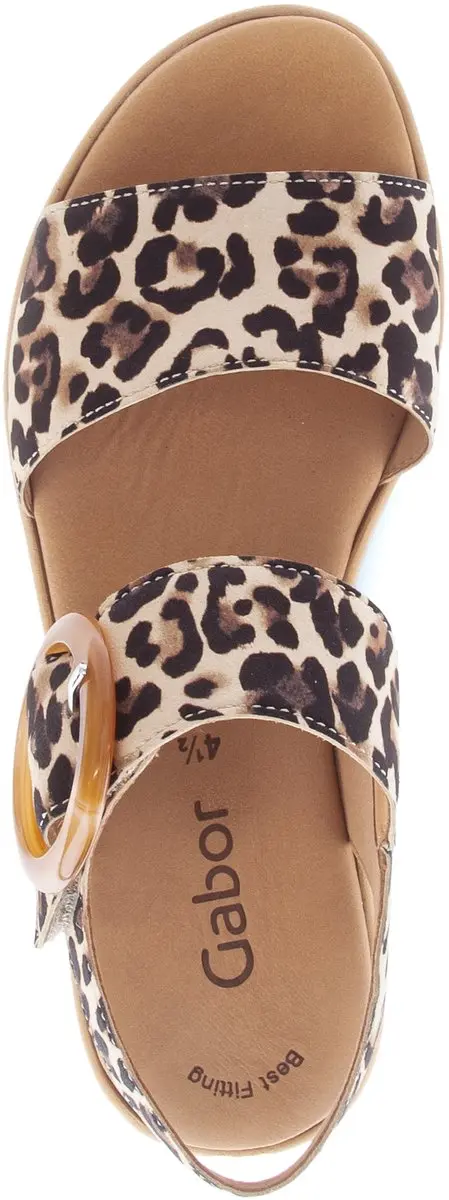 Gabor 550 Sandalen - Dames - Maat 36 - Beige