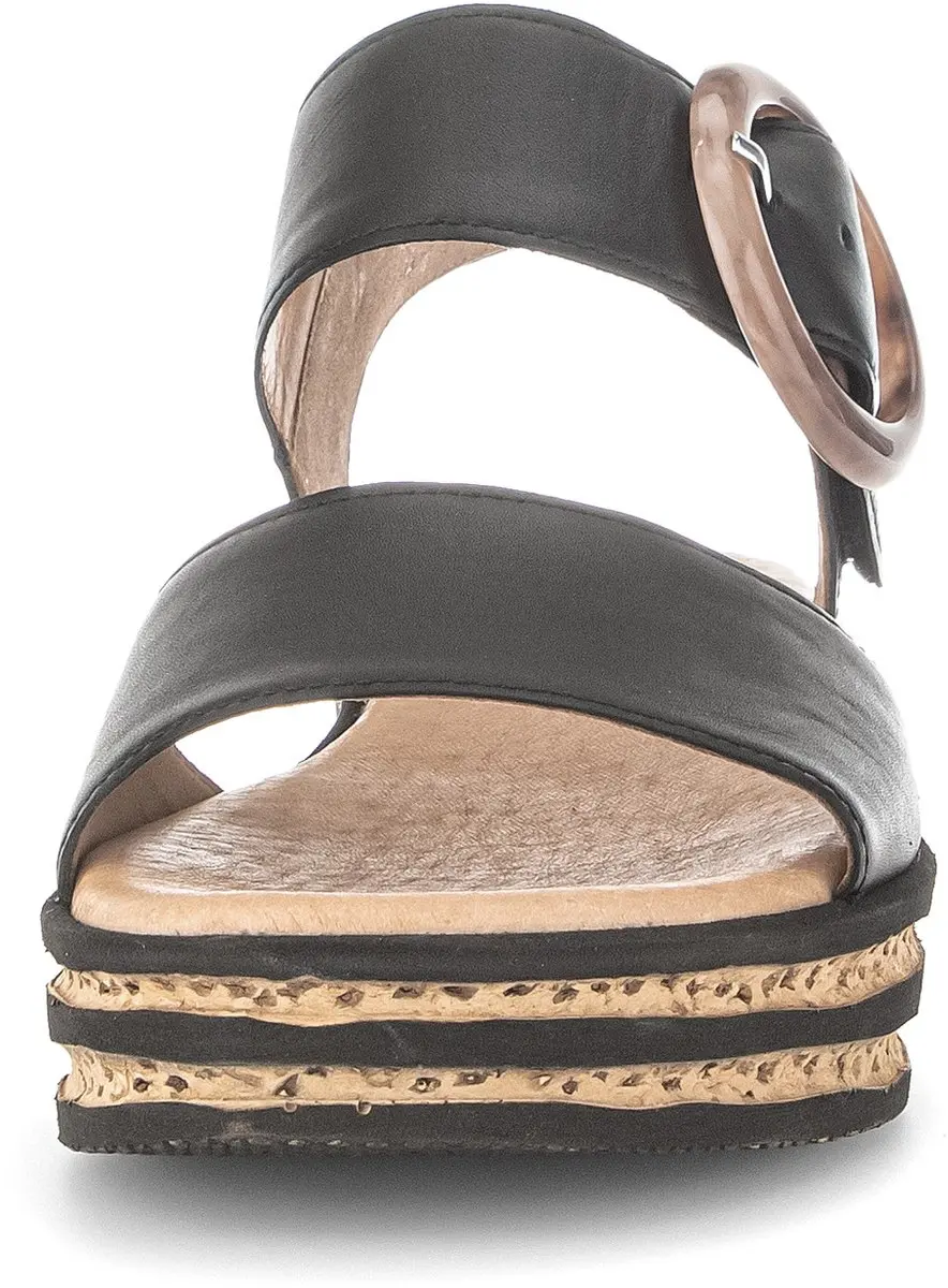 Gabor Damen Sandalette 84.550.27 - 35.5 Zwart - afbeelding 6 van 6