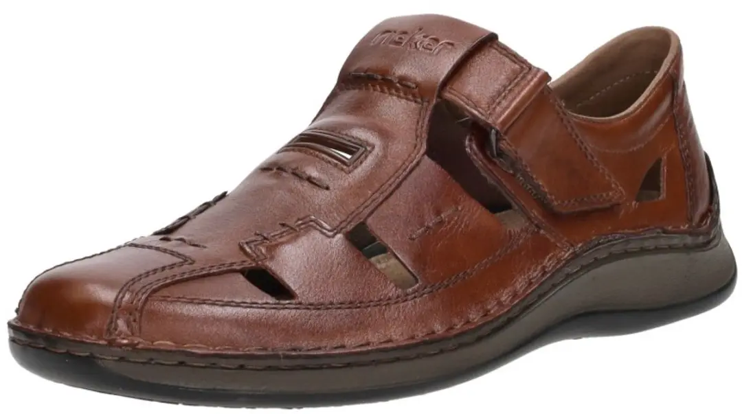 Rieker Heren Sandalen 05284-24 - Cognac/Caramel