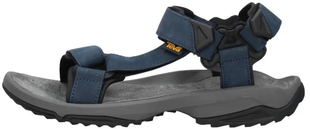 Teva Terra Fi Lite Leren Heren Sandalen 47 - Grijs/Blauw