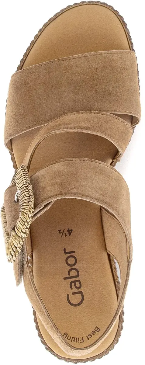 Gabor Sandalen 38 - Taupe