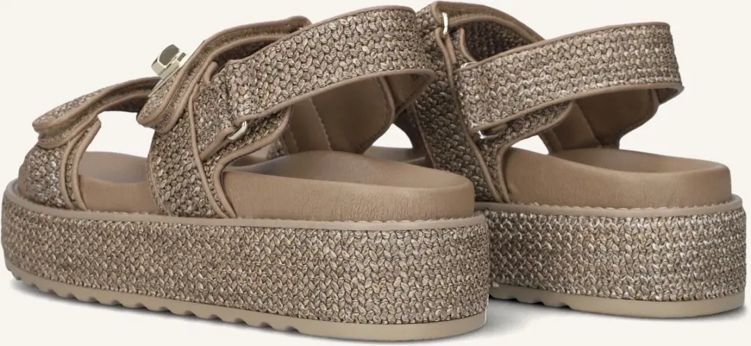 Steve Madden Bigmona Sandalen - Dames 41 - Beige - afbeelding 5 van 6