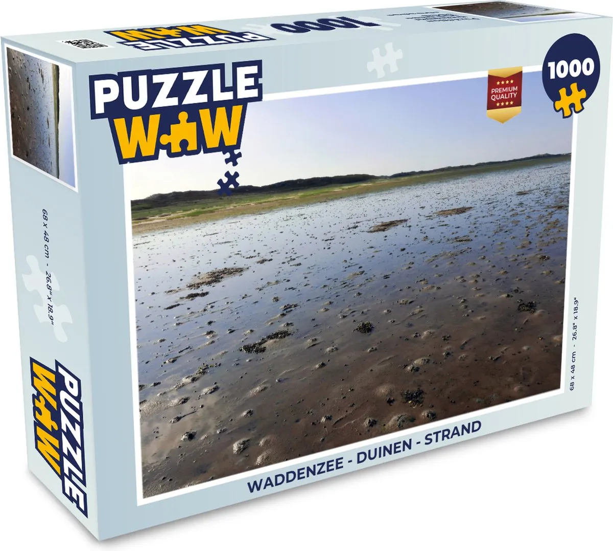PuzzleWow Waddenzee Legpuzzel 1000 Stuks
