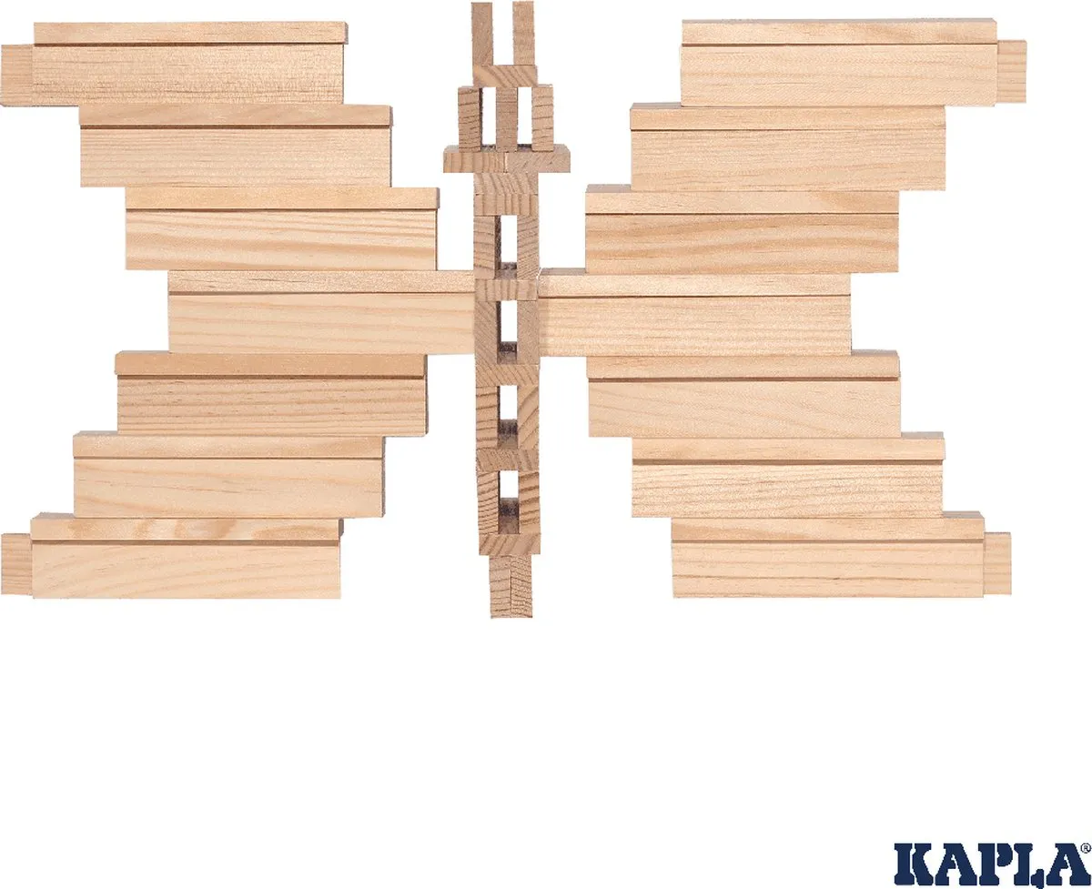 KAPLA - KAPLA Kleur - Constructiespeelgoed - 100 Plankjes