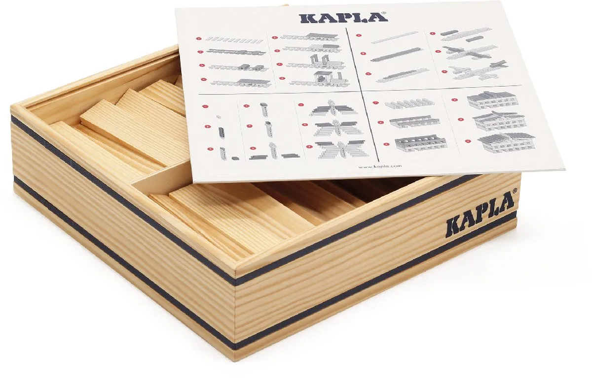 KAPLA - KAPLA Kleur - Constructiespeelgoed - 100 Plankjes