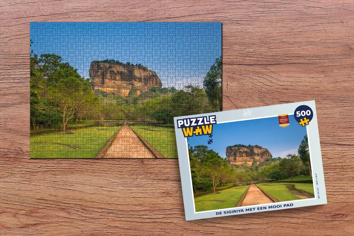 PuzzleWow Legpuzzel Sigiriya 500 Stuks