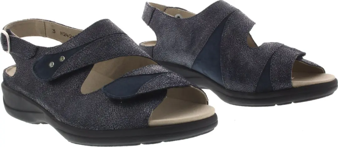 Solidus Lia Sandalen - Blauw Donker - Maat 37.5