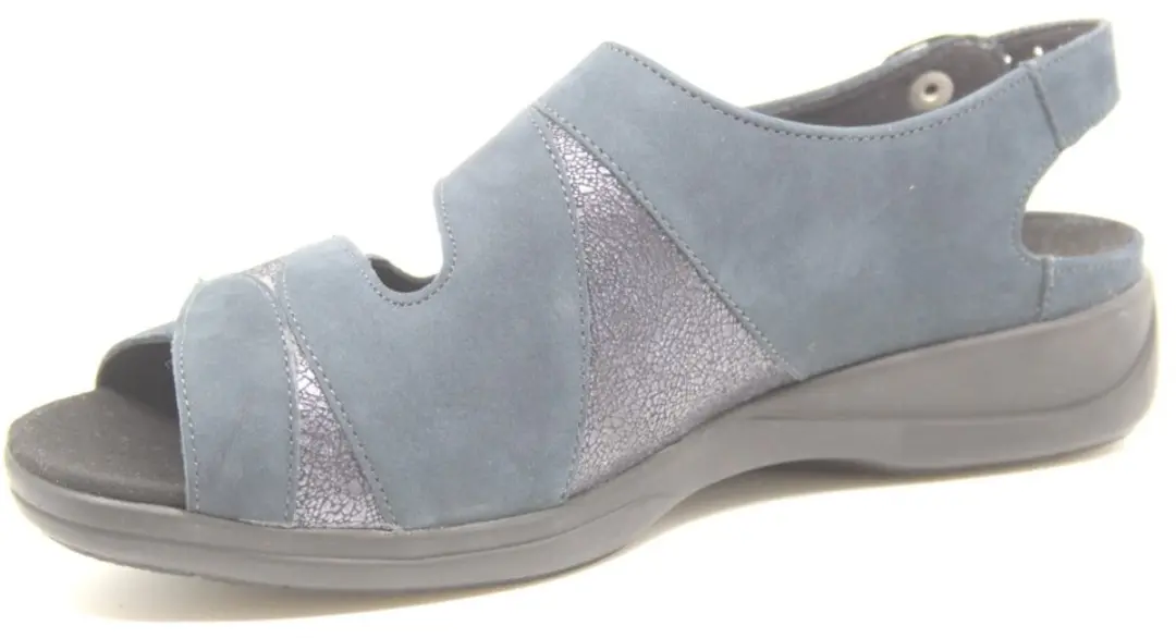 Solidus Lia Sandalen - Blauw Donker - Maat 37.5