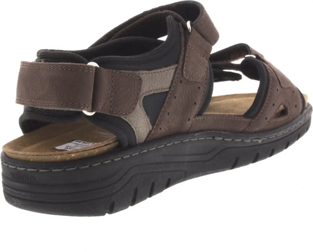 Solidus Spezial 78068-30448 Heren Sandalen - Donkerbruin