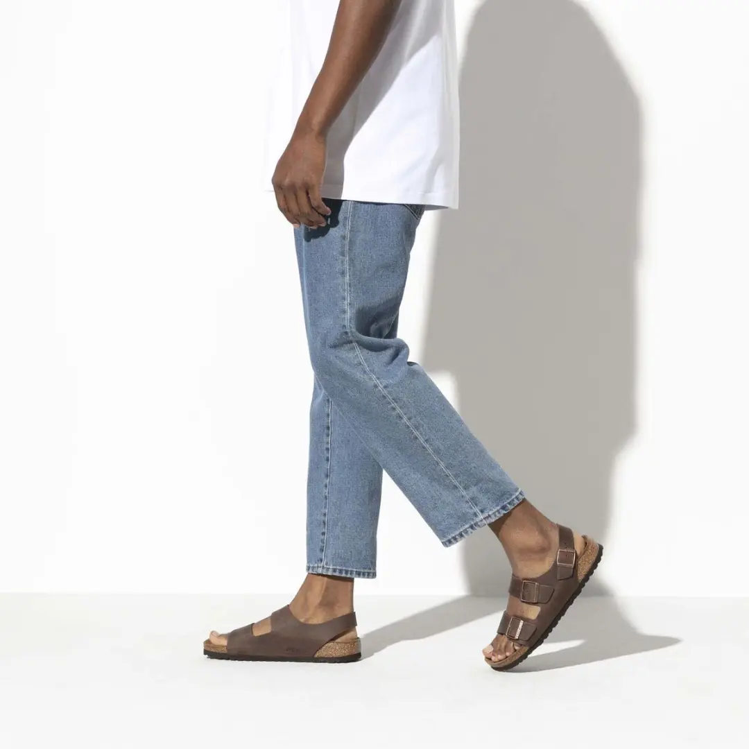 Birkenstock Milano Heren Sandalen 44 - Bruin