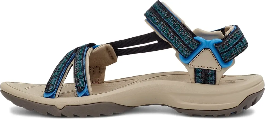 Teva W Terra Fi Lite Dames Sandalen 36 - Zwart/Grijs