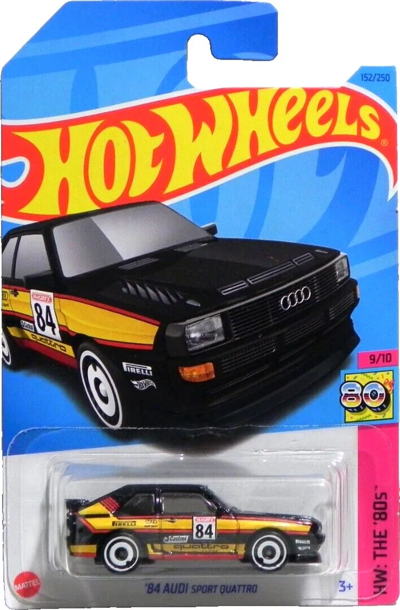 Hot Wheels '84 Audi Sport Quattro 1:64