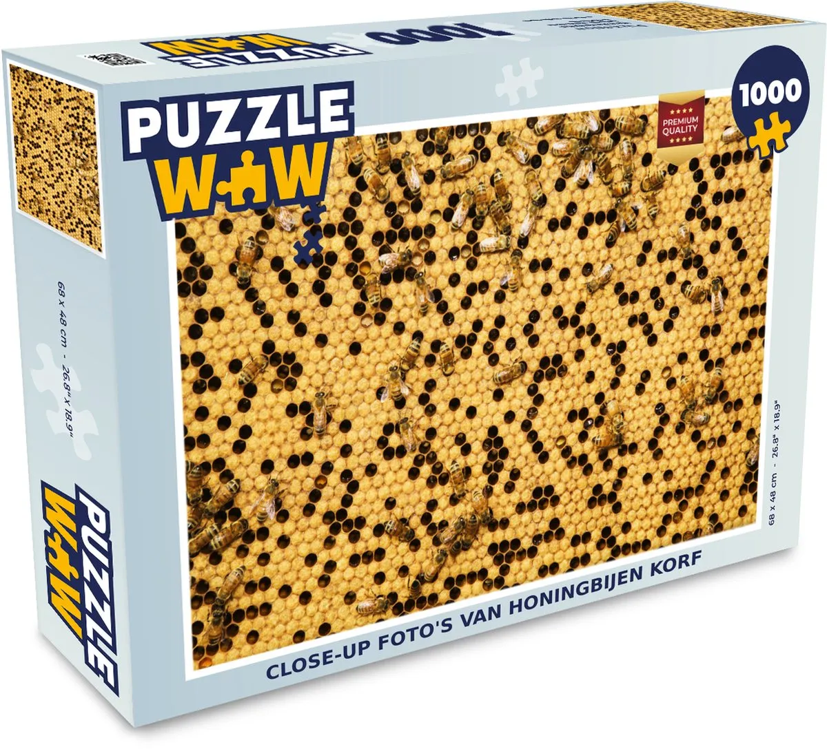 PuzzleWow Legpuzzel Honingbijen Korf 1000 Stuks