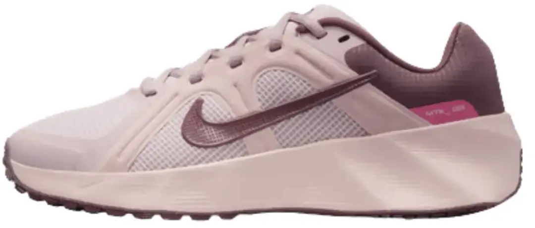 Nike metro tek in de kleur roze.