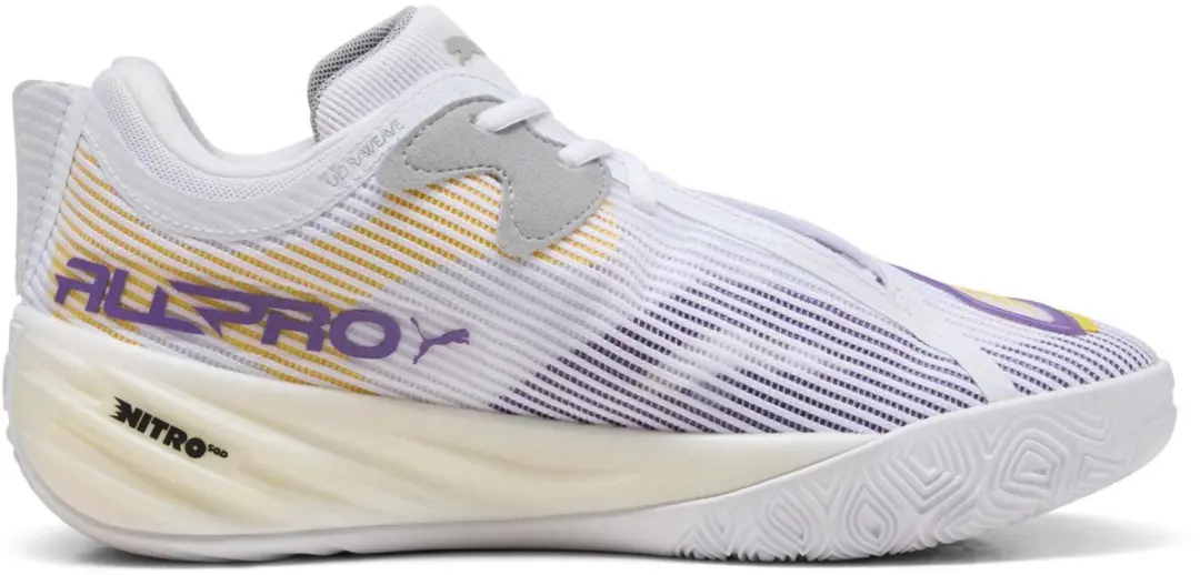 Puma All-Pro NITRO 2 Basketbalschoenen 44 - Wit - afbeelding 6 van 6