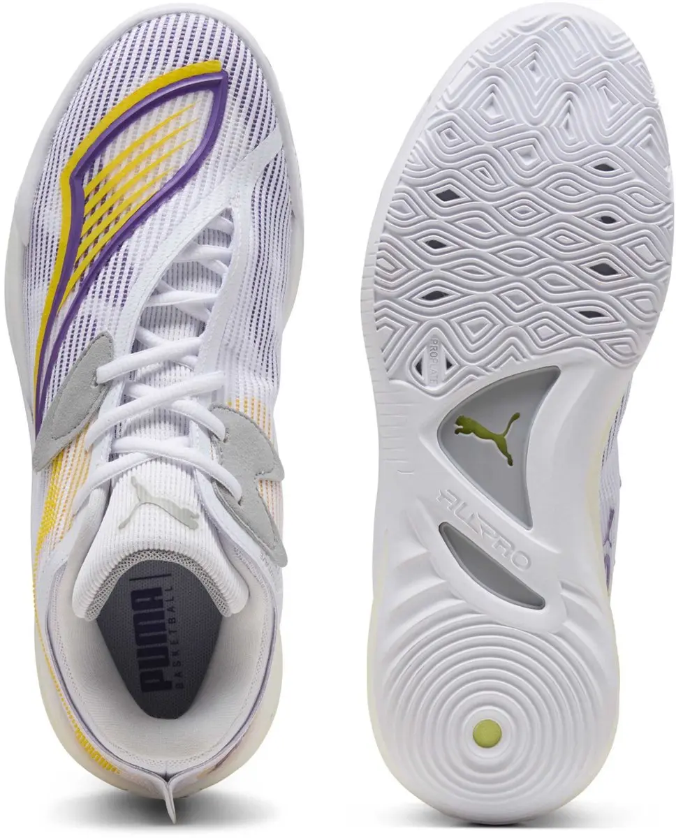 Puma All-Pro NITRO 2 Basketbalschoenen 44 - Wit - afbeelding 4 van 6