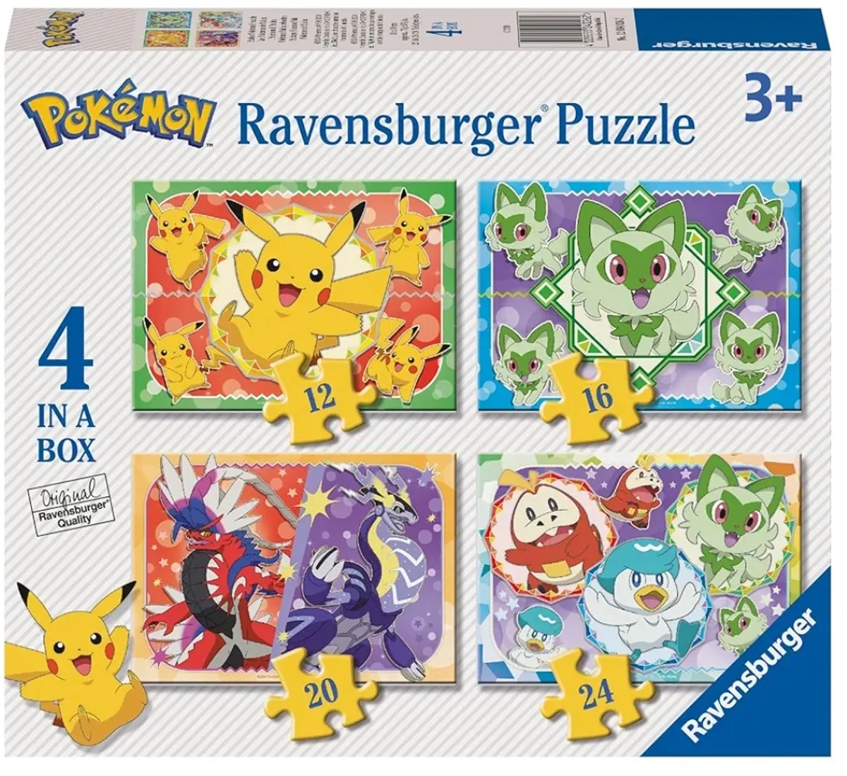 Ravensburger Pokémon Legpuzzel 12-24 Stuks - MPN 12004026