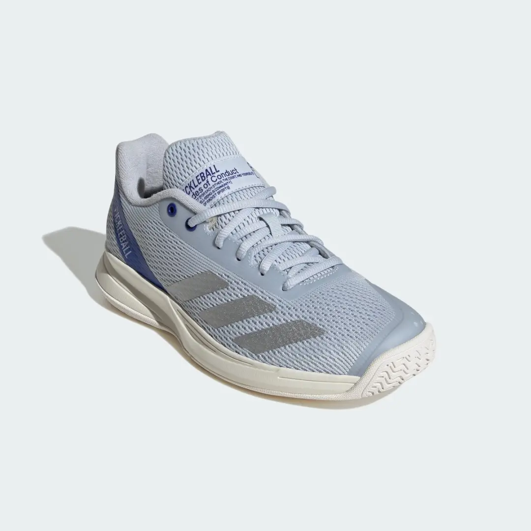 adidas Courtflash Dames Tennisschoenen - Blauw - afbeelding 2 van 6