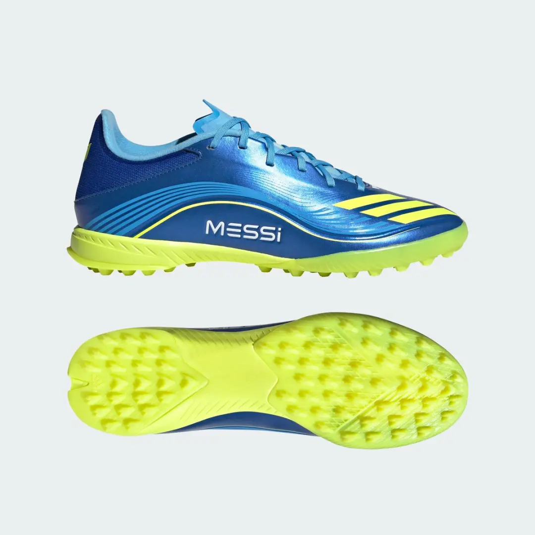 Adidas Performance F50 Messi League Turf Voetbalschoenen JQ6613 - Blauw