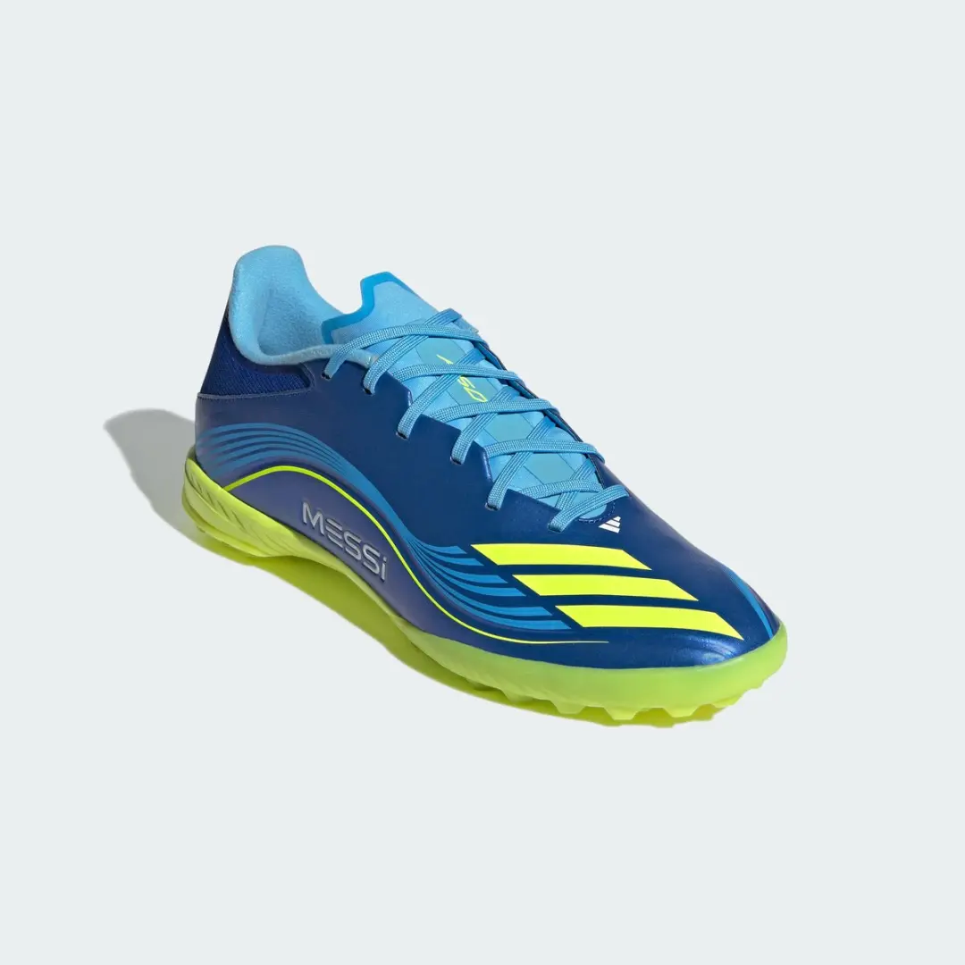 Adidas Performance F50 Messi League Turf Voetbalschoenen JQ6613 - Blauw