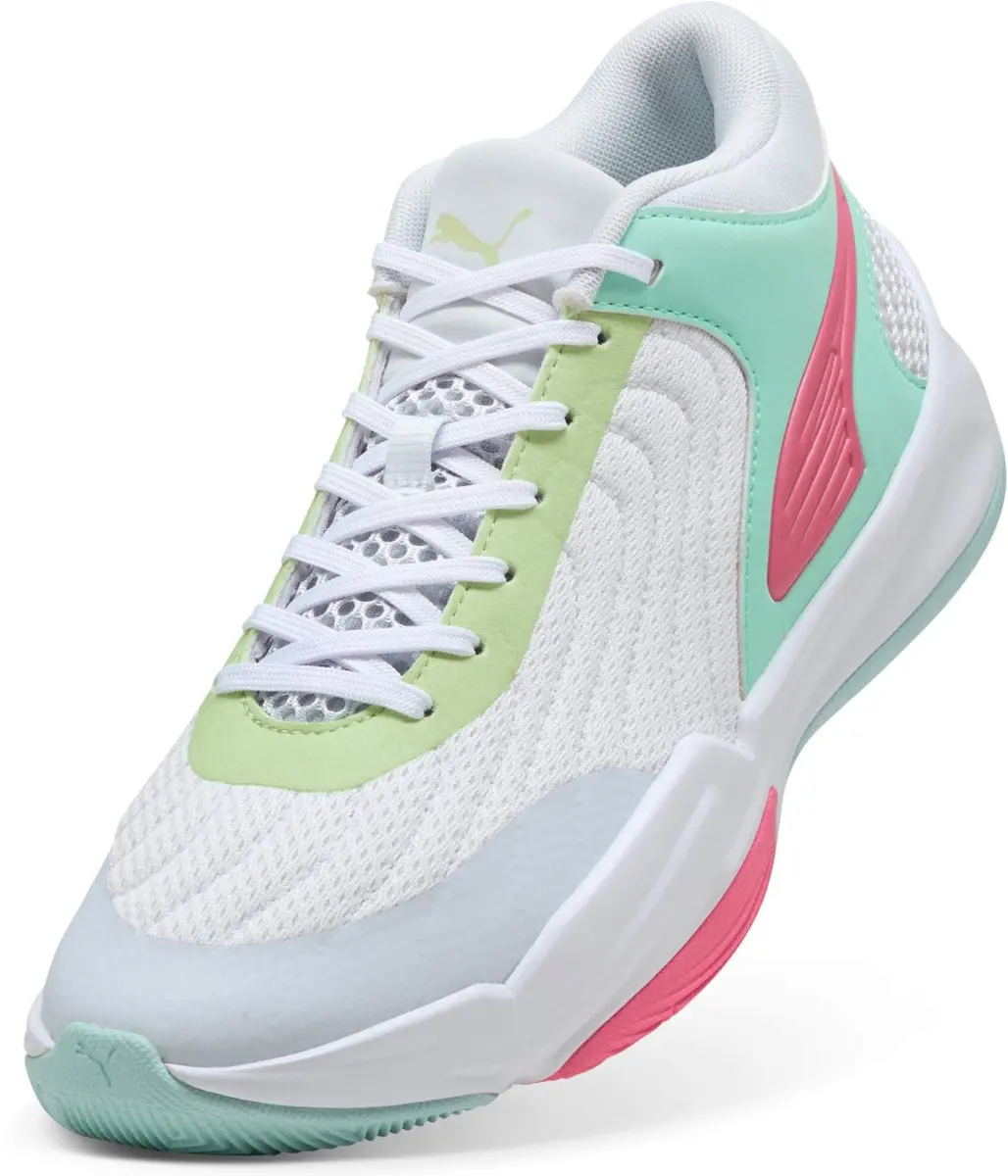 Puma Court Pro 2 Basketbalschoenen - 47 - Wit - afbeelding 2 van 6
