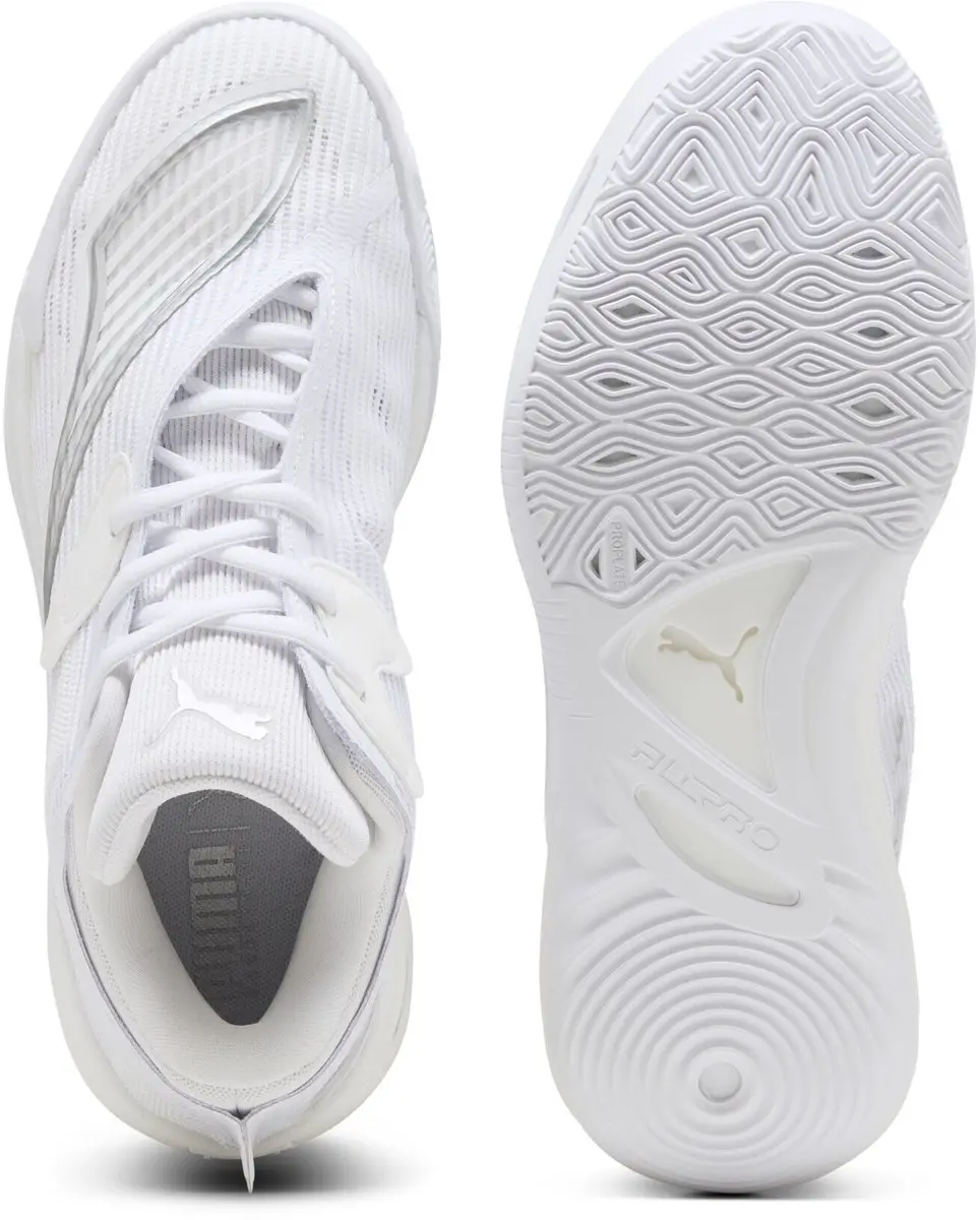 Puma All-Pro Nitro 2 Basketbalschoenen - 47 - Wit - afbeelding 6 van 6