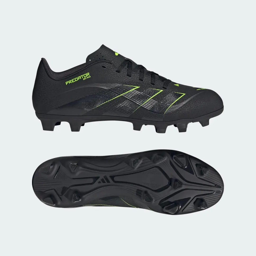 adidas Performance Predator Club FG Voetbalschoenen - 47 1/3 - Zwart