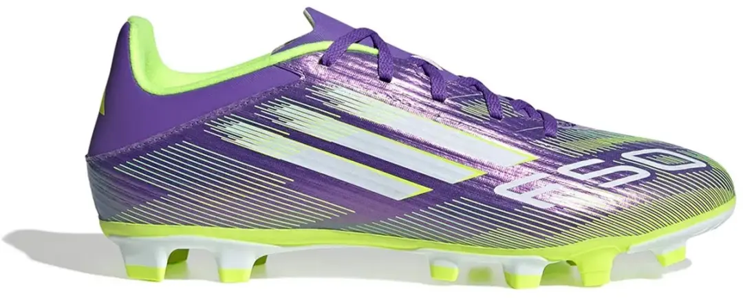 adidas F50 Club FG/AG Voetbalschoenen - Paars - afbeelding 2 van 6