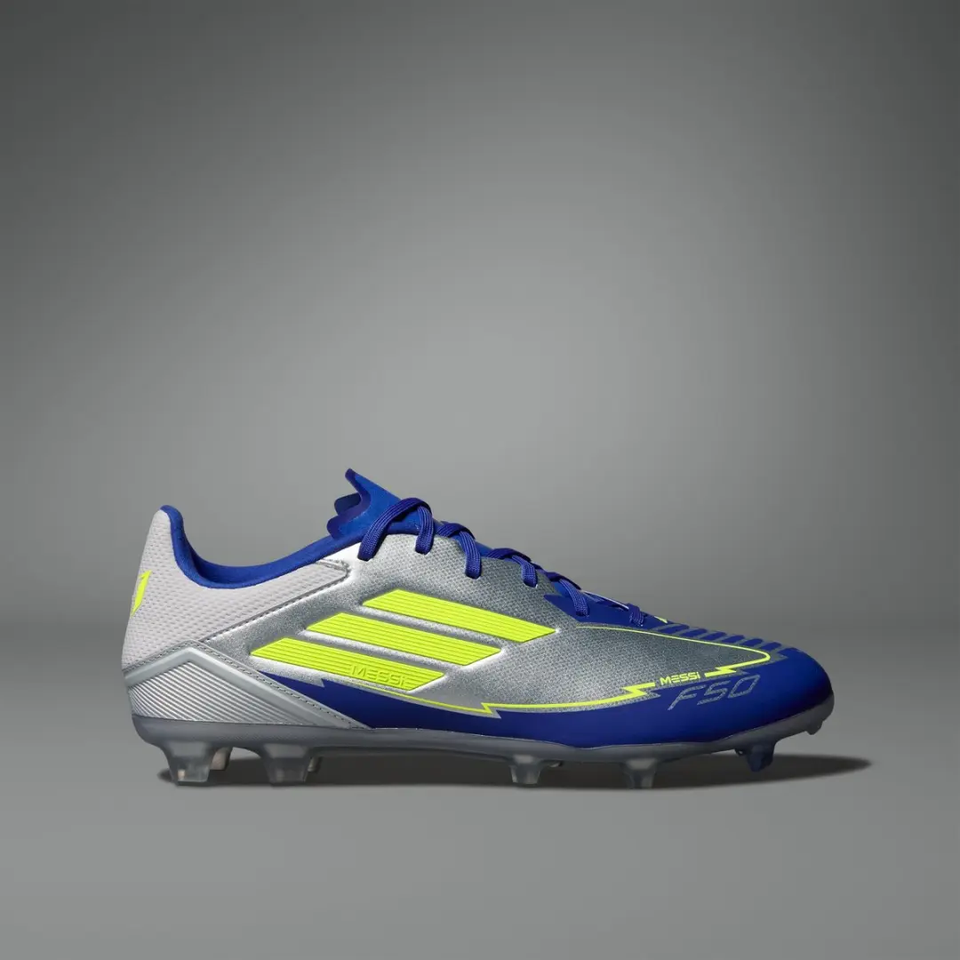 Adidas F50 Messi League FG Voetbalschoenen - Zilver - afbeelding 6 van 6