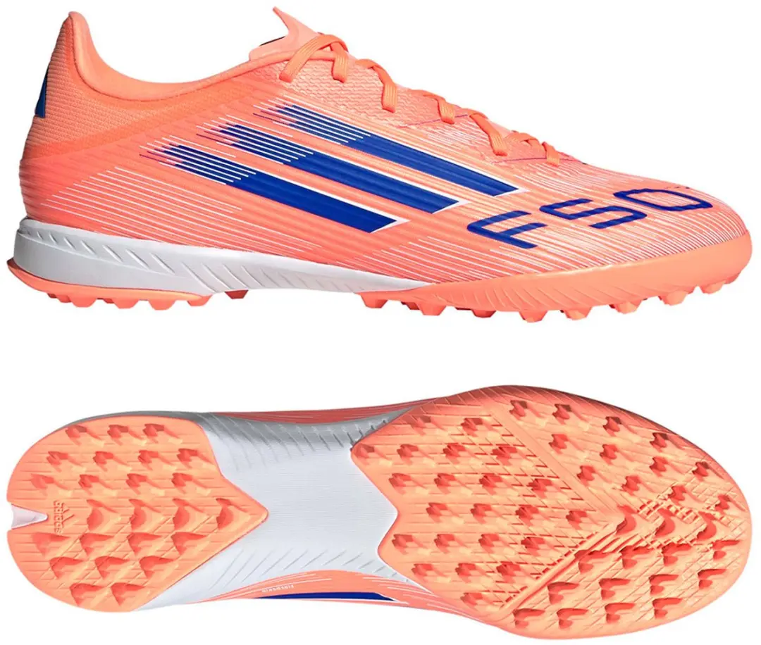 Adidas F50 League Turf Voetbalschoenen JH7723 - 46 - Oranje - afbeelding 6 van 6